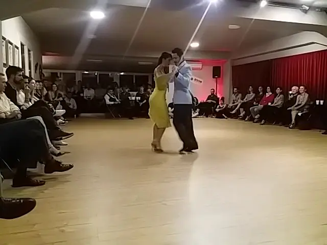 Video thumbnail for Haris Mihail & Malika Pitou Nicolier - "Picante" - 4/5 - Tango Room Thessaloniki