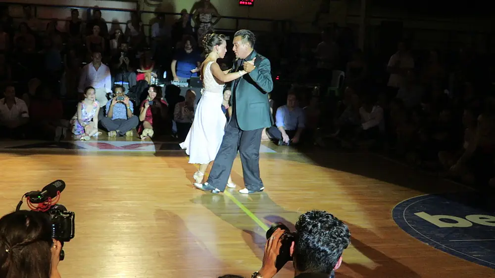 Video thumbnail for Mariano Chicho Frumboli & Juana Sepulveda at A Los Amigos Tango Festival, Rythymno Crete 2019 4