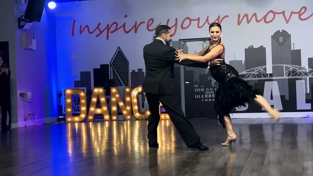 Video thumbnail for Hugo Patyn & Celina Rotundo performing at 3rd Dallas Tango Weekend August 2024