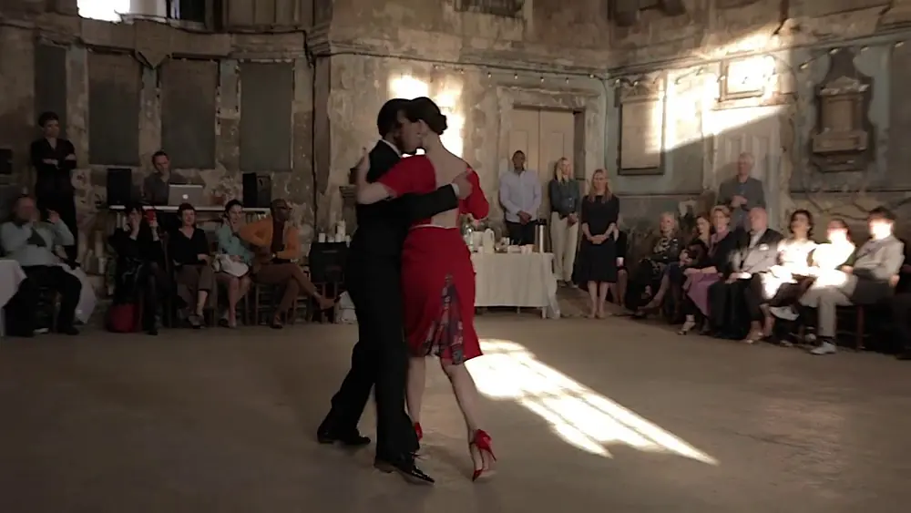 Video thumbnail for Adrian and Amanda Costa dance at the Tangosouthlondon Asylum Chapel Milonga, #2