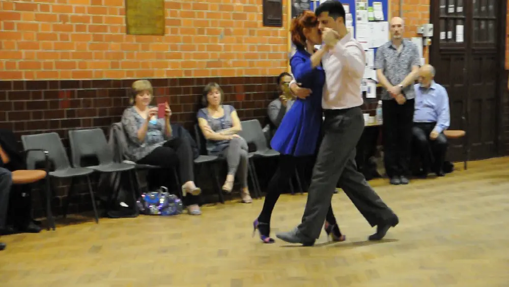 Video thumbnail for Cristian Petitto & Alexandra Wood Classes at Reading Tango Club