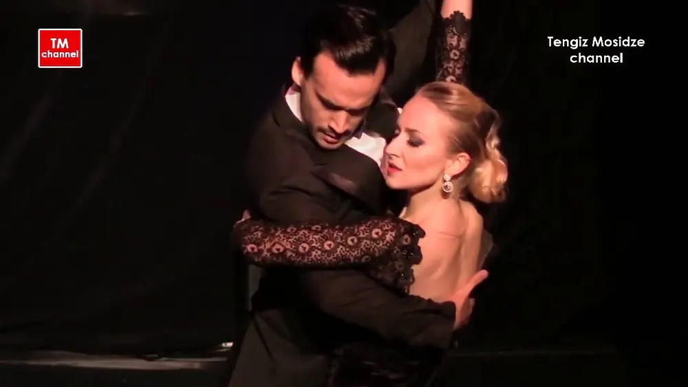 Video thumbnail for Tango. Juan Manuel Rosales and Liza Rosales with "ENSEMBLE HYPERION" orchestra. Танго.