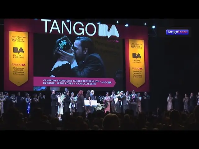 Video thumbnail for Ezequiel Jesús López y Camila Alegre - Campeones mundiales de Tango Escenario 2015