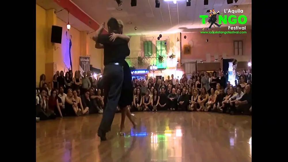 Video thumbnail for Carlitos Espinoza y Noelia Hurtado - Milonga 3/4 - International L'Aquila Tango Festival 2013