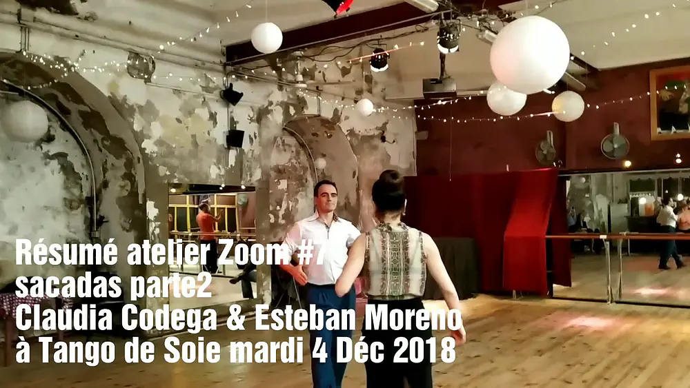 Video thumbnail for Claudia Codega & Esteban Moreno / Résumé atelier Zoom # 7 du mardi 4 décembre 2018