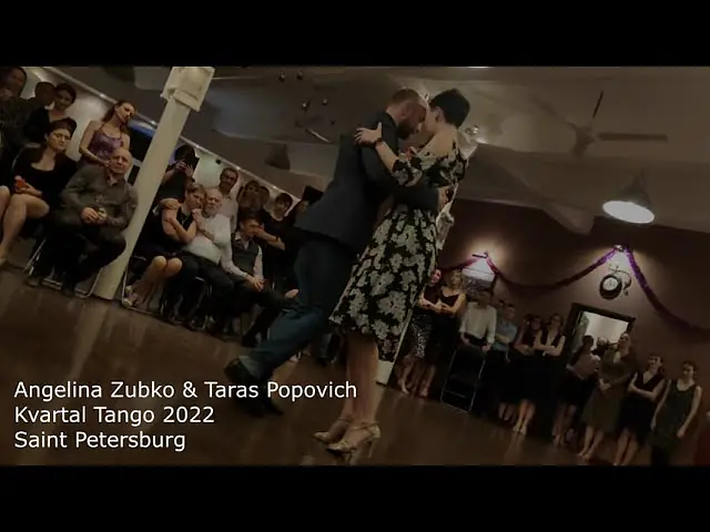 Video thumbnail for Angelina Zubko & Taras Popovich, Milonga. Saint-Petersburg Kvartal Tango 2022