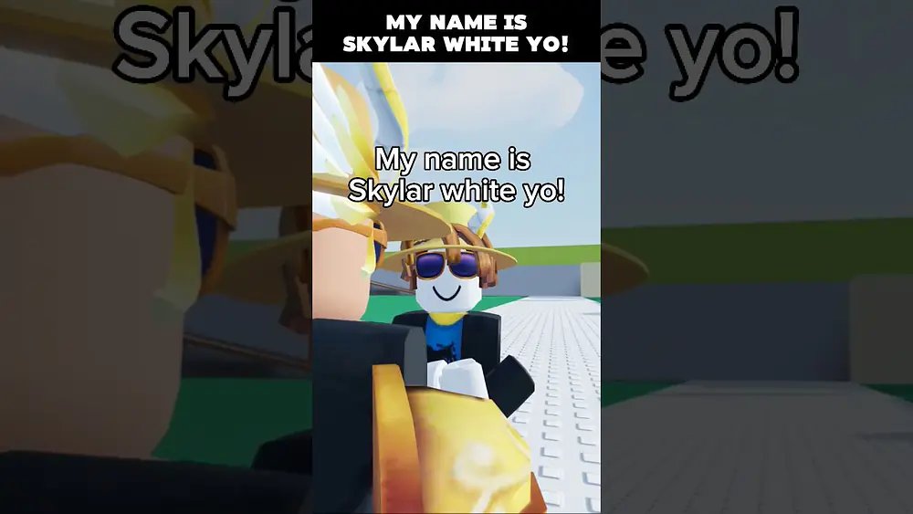 Video thumbnail of My name is Skylar white yo! #shorts #viral #memes #viralmemes #viralshorts #trending #shortsviral