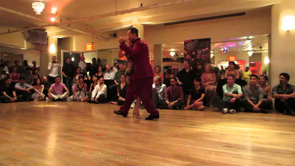 Video thumbnail for Michael Nadtochi and Eleonora Kalganova @ Tango Nocturne NYC 2015 performance 1