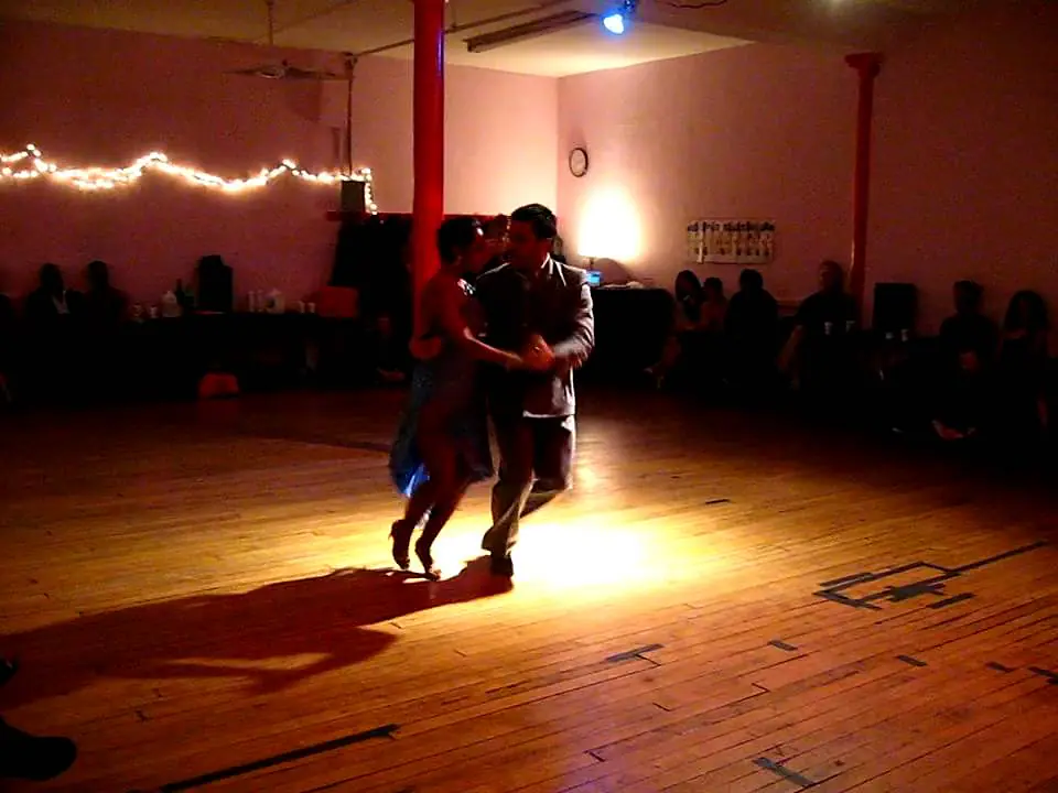 Video thumbnail for Carlos Paredes & Diana Giraldo Tango Show at Practilonga Marathon (NYC) Pt 2