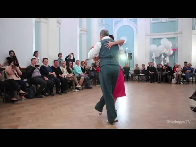 Video thumbnail for Horacio Godoy and Cecilia Berra, 5, Nevskaya Milonga 24.05.2016