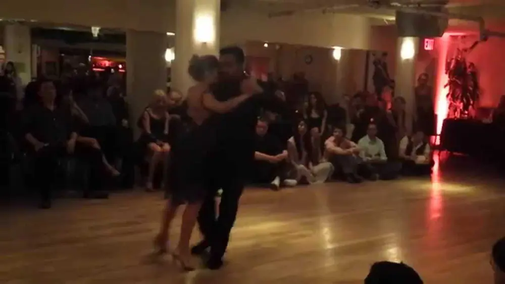 Video thumbnail for Argentine tango :Noelia Barsi & Leonardo Sardella - Mañana Ire Temprano