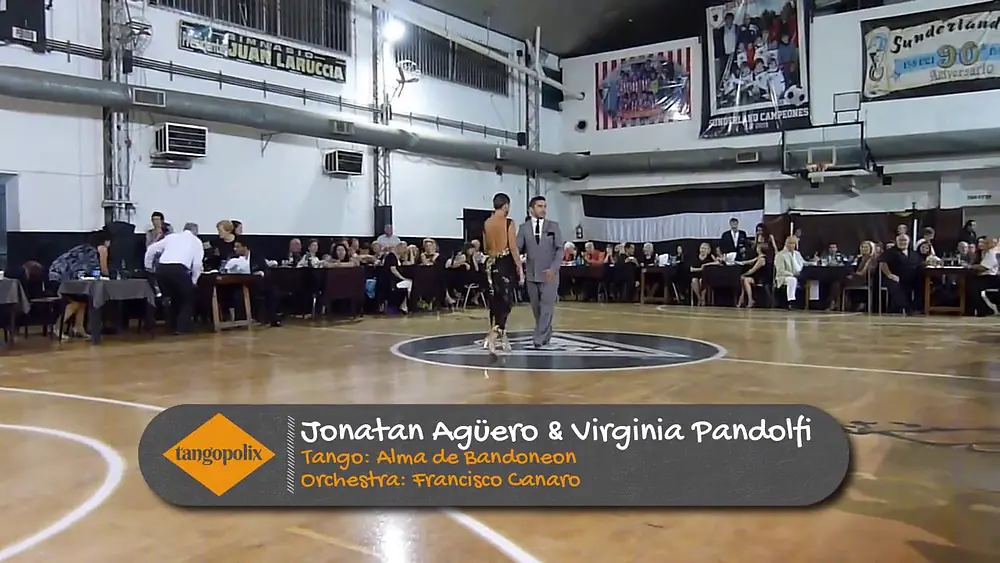 Video thumbnail for 1/4 - Jonatan Agüero & Virginia Pandolfi @ Milonga Malena