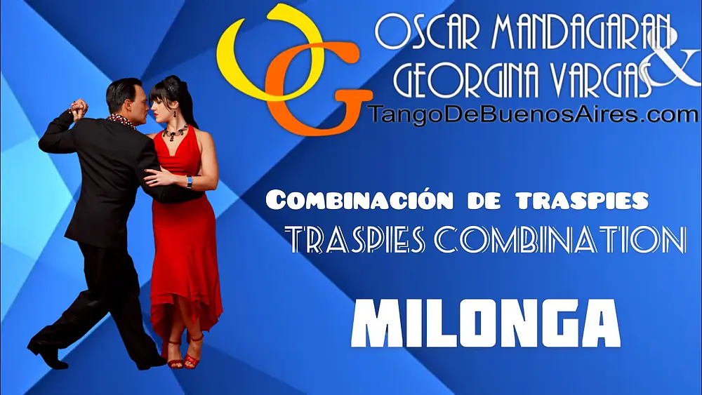 Video thumbnail for #MILONGA lesson Traspie combination Georgina Vargas & Oscar Mandagaran Tango de Buenos Aires