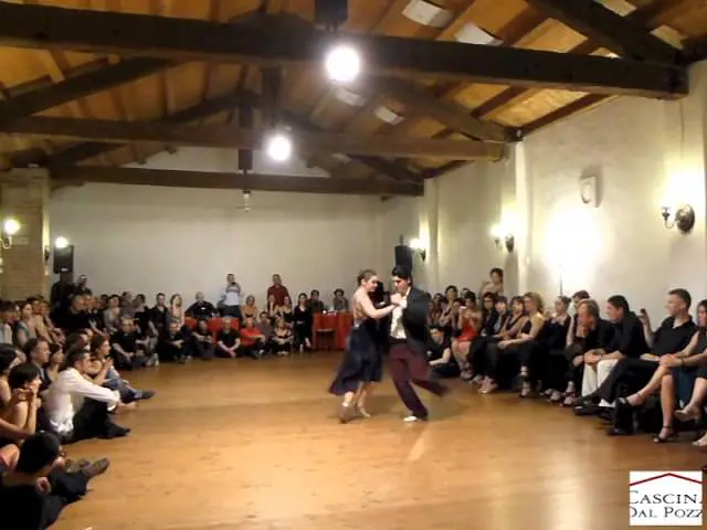 Video thumbnail for Ariadna Naveira y Fernando Sanchez - Ríe Payaso, Juan d'Arienzo & His Orchestra, Italia 2013