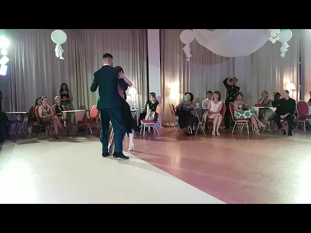 Video thumbnail for Tango performance by Sergio Omelyanenko and Anna Tikhomirova @ Tango D'Amore 2019
