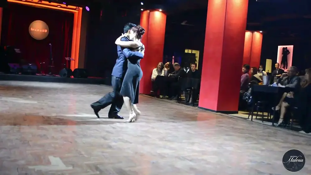 Video thumbnail for Victoria Olivella & Agustín Rojas en Milonga Malena "COMO NINGUNA"!! 1/4