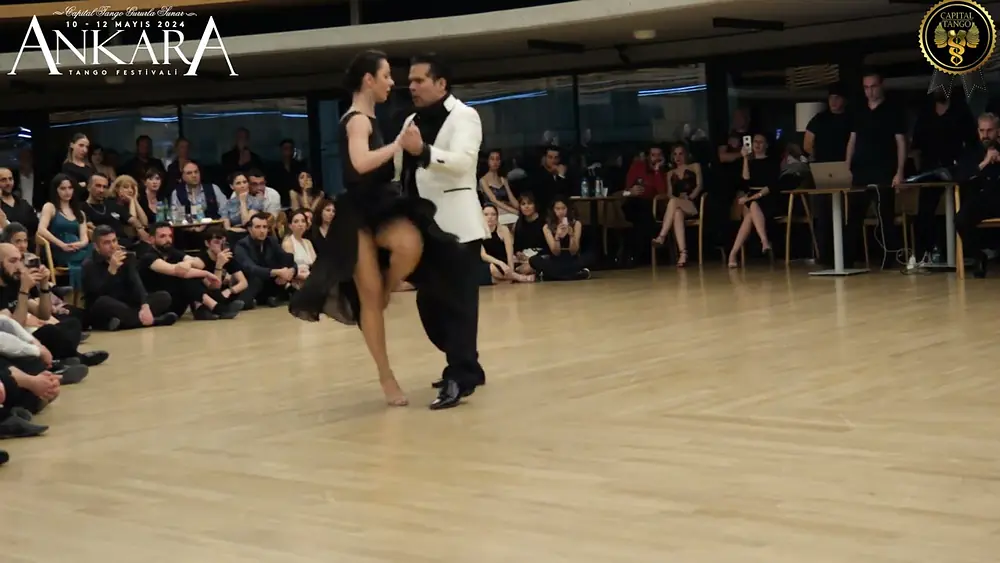 Video thumbnail for Sebastian Arce & Maria Marinova /Ankara Tango Festival/ 3-4/Quejas De Bandoneon- Solo Tango Orquesta