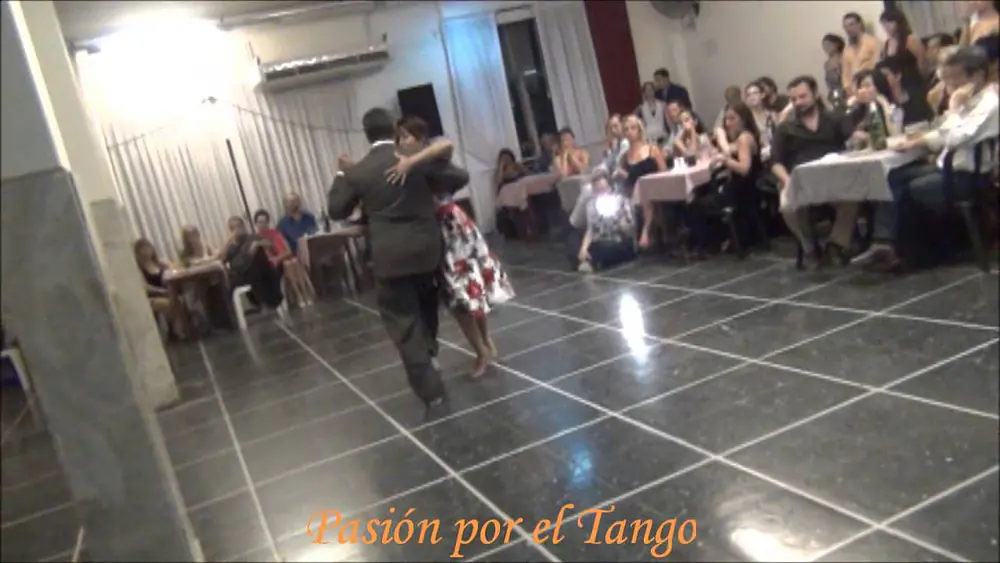 Video thumbnail for LUCIANA ARREGUI y ANDRES LAZA MORENO Bailando  LA MILONGA QUE FALTABA en FLOREAL MILONGA