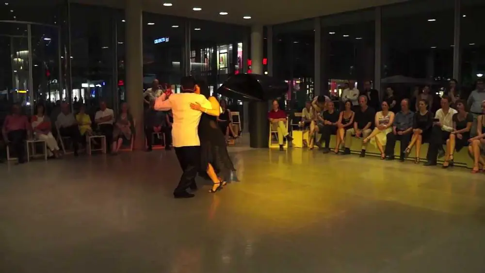 Video thumbnail for Bailando tango in Germany Georgina & Oscar Mandagaran Junio 2013