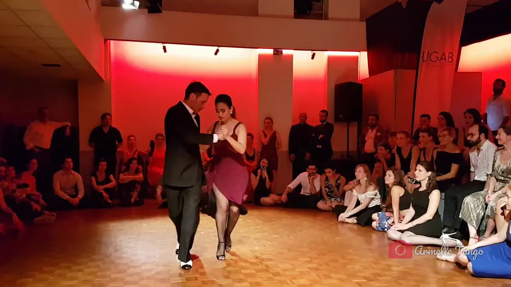 Video thumbnail for Pablo Alvarez & Corina Herrera ❤ Ríe Payaso (Juan D'Arienzo ... ) @ Paris - Milonga El Garrón