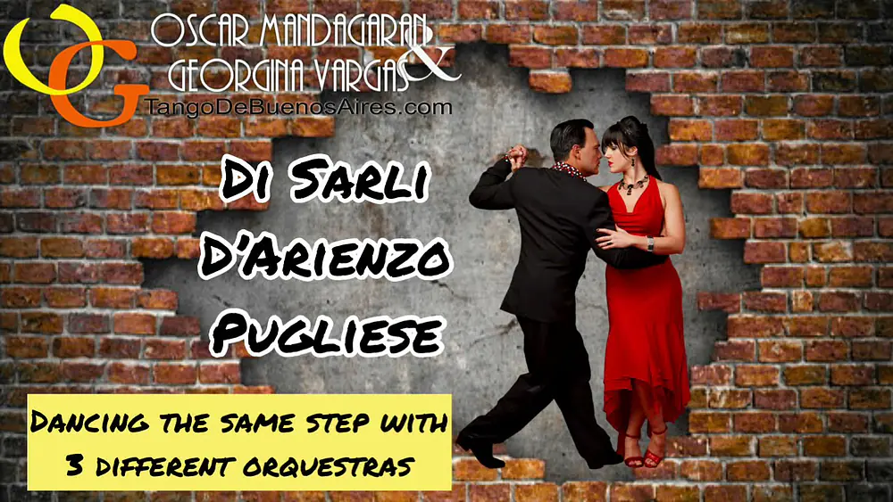 Video thumbnail for #TANGO Musicality Di Sarli D'Arienzo Pugliese by Oscar Mandagaran Georgina Vargas TangodeBuenosAires