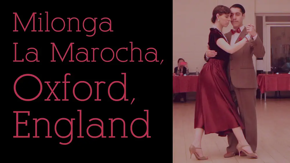 Video thumbnail for Luciano Millaqueo & Celeste Cimino - La Marocha Milonga, Oxford (1/3)