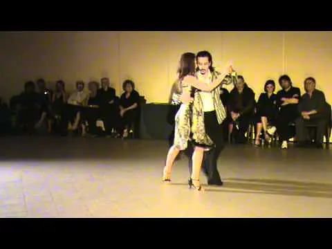Video thumbnail for Claudia Jakobsen and John Galindo.Pisa/Italy. Tangomiamor. 2