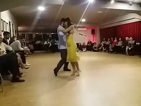Video thumbnail for Haris Mihail & Malika Pitou Nicolier - "El ciruja" - 1/5 - Tango Room Thessaloniki