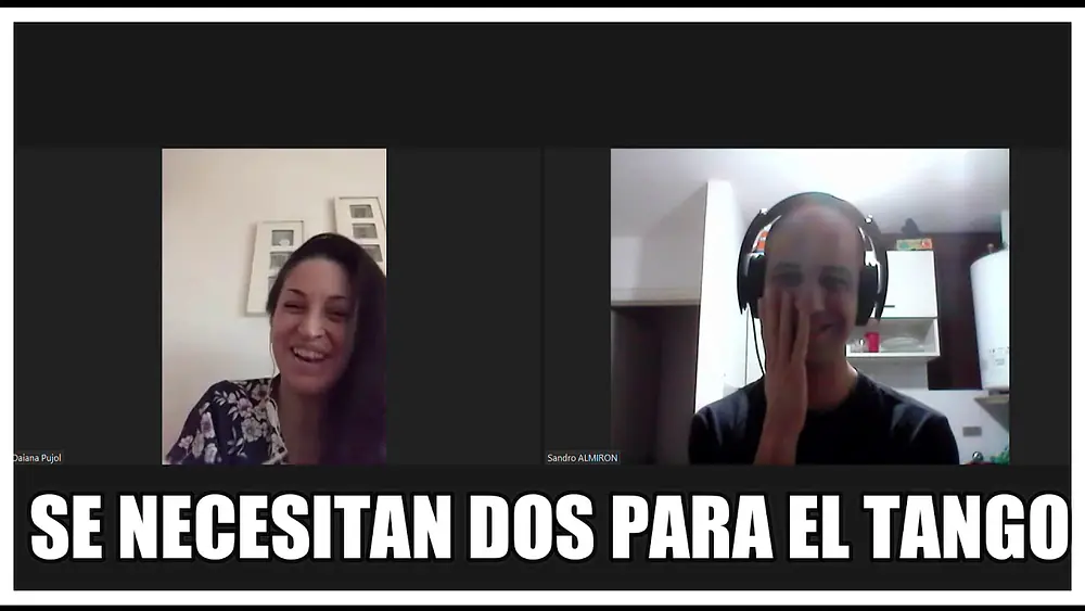 Video thumbnail for 111 días 😷TANGO CENTENA EDITION charlas Bailarina DAIANA PUJOL con SANDRO Almirón #quedatencasa