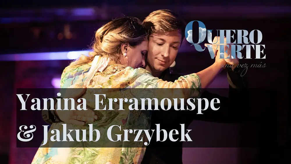 Video thumbnail for Yanina Erramouspe & Jakub Grzybek (3/3), Quiero Verte Tango Festival, Cracow 2021