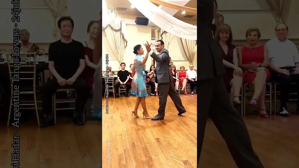 Video thumbnail for Carolina Jaurena y Andrés Bravo. El entrerriano (Biagi) Argentine Tango Lovers 24jul24 Long Island