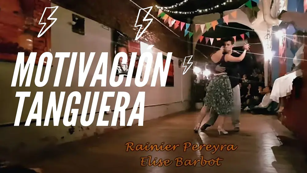 Video thumbnail for Tango dance Buenos Aires, Rainier Pereira,  Elise Barbot, Milonga Muy Lunes