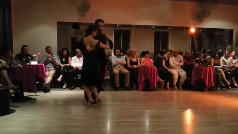 Video thumbnail for Veronica Toumanova and Benjamin Solano perform to a milonga (Lyon)