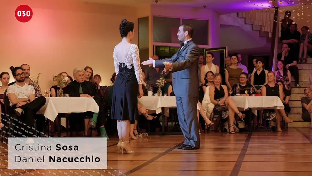 Video thumbnail for Cristina Sosa & Daniel Nacucchio Wearing Kiky Adam Tango Dress