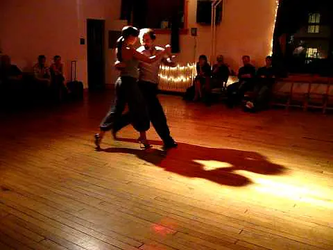 Video thumbnail for Marcela Guevara Stefano Giudice Tango Performance at Practilonga-939 (NYC)