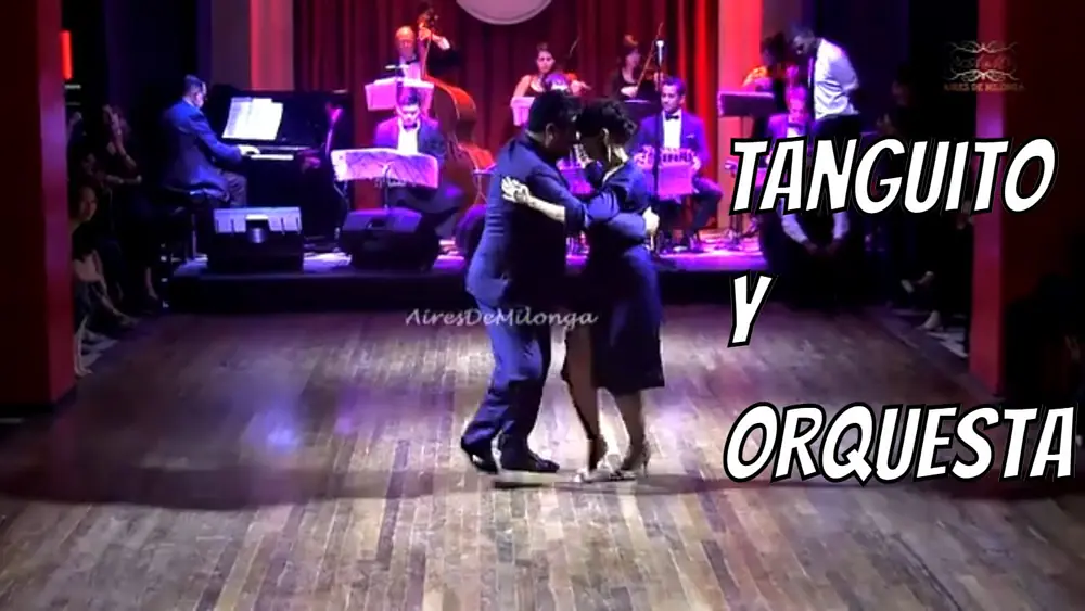 Video thumbnail for Baile de tango Andres tanguito Cejas, Genoveva Fernandez, Milonga Parakultural, Salon Marabu, Marion