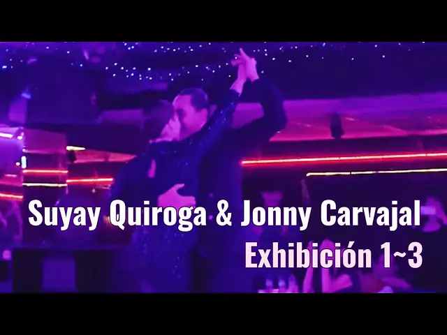 Video thumbnail for Suyay Quiroga & Jonny Carvajal 探戈表演三曲合集Exhibición 3 temas