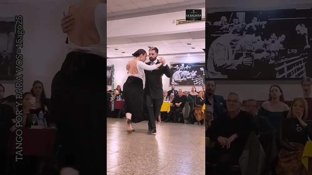 Video thumbnail for Virginia Pandolfi y Javier Rodríguez.Negracha (Pugliese) Milonga La Baldosa 15ago25 (2/3)
