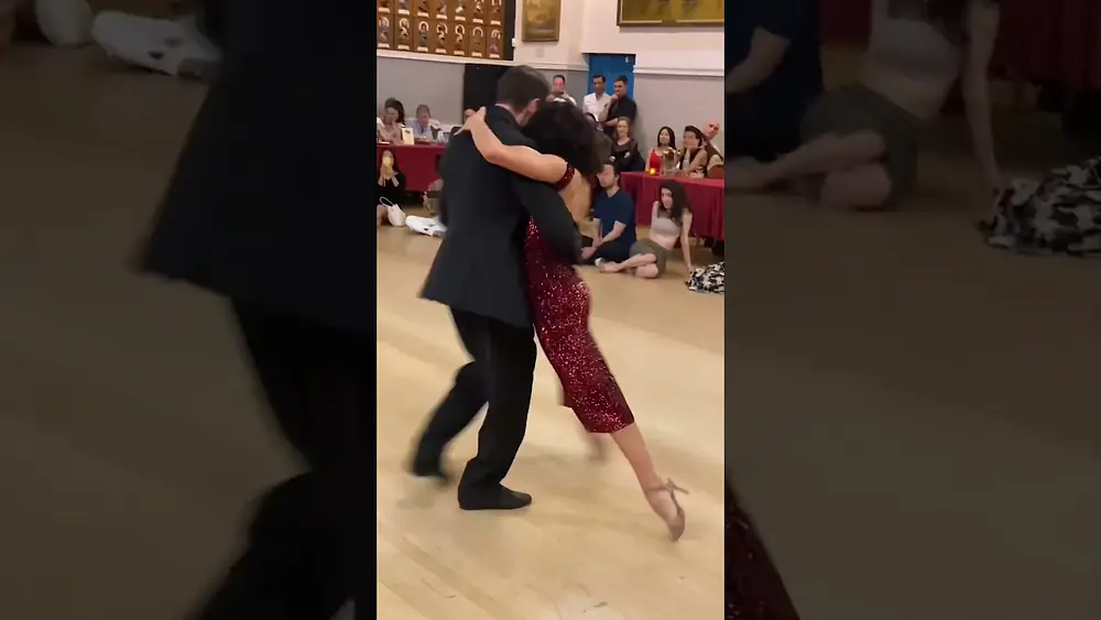 Video thumbnail for Lorena Tarantino & Gianpiero Galdi at Milonga Nacimiento! 🔥🤍 Follow @tangoexpo #tango #танго