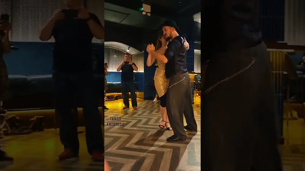 Video thumbnail for Ariel Yanovsky & Silvia Bivolaru @ Milonga Central - Mandria - Juan D'Arienzo
