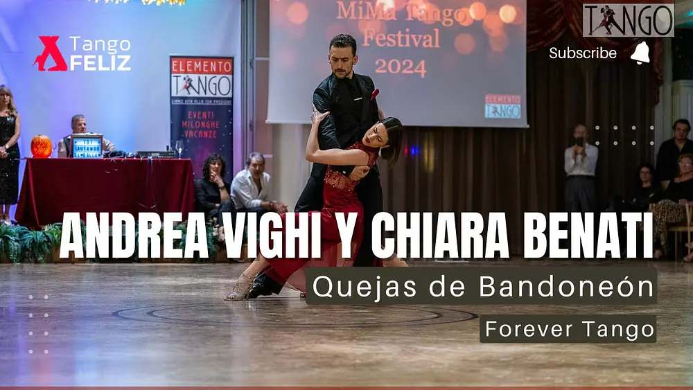 Video thumbnail for Quejas de Bandoneón - Forever Tango | Andrea Vighi e Chiara Benati | MiMa Tango Festival 2024