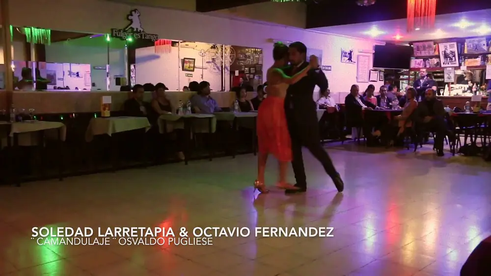 Video thumbnail for Soledad Larretapia & Octavio Fernandez 3/3 Milonga Tango Club 1/10/16