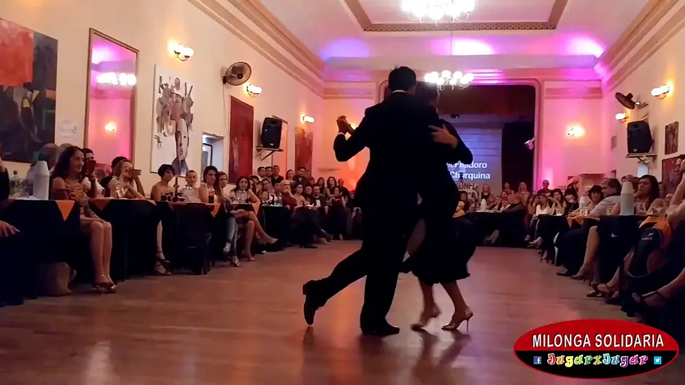 Video thumbnail for Mariel Filadoro y Diego Churquina T2. Milonga Solidaria JugarxJugar