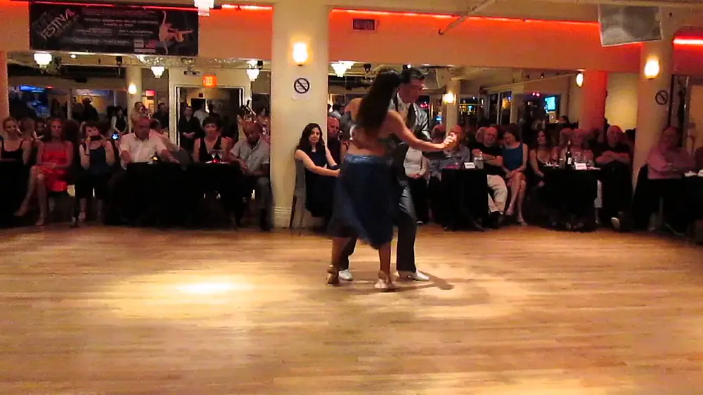 Video thumbnail for Argentine Tango: Rosalía Gasso and Alejandro Barrientos @ Tangueria (1)