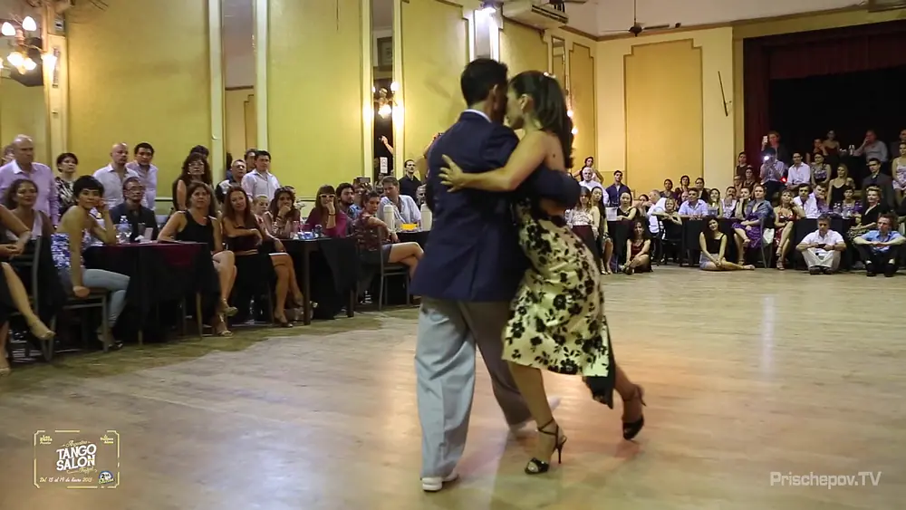 Video thumbnail for Christian Marquez & Virginia Gomez, 1-3, Tango Salon 2015