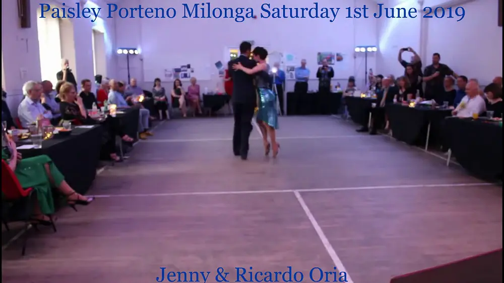 Video thumbnail for Paisley Porteno Milonga with Jenny and Ricardo Oria 1st Dance