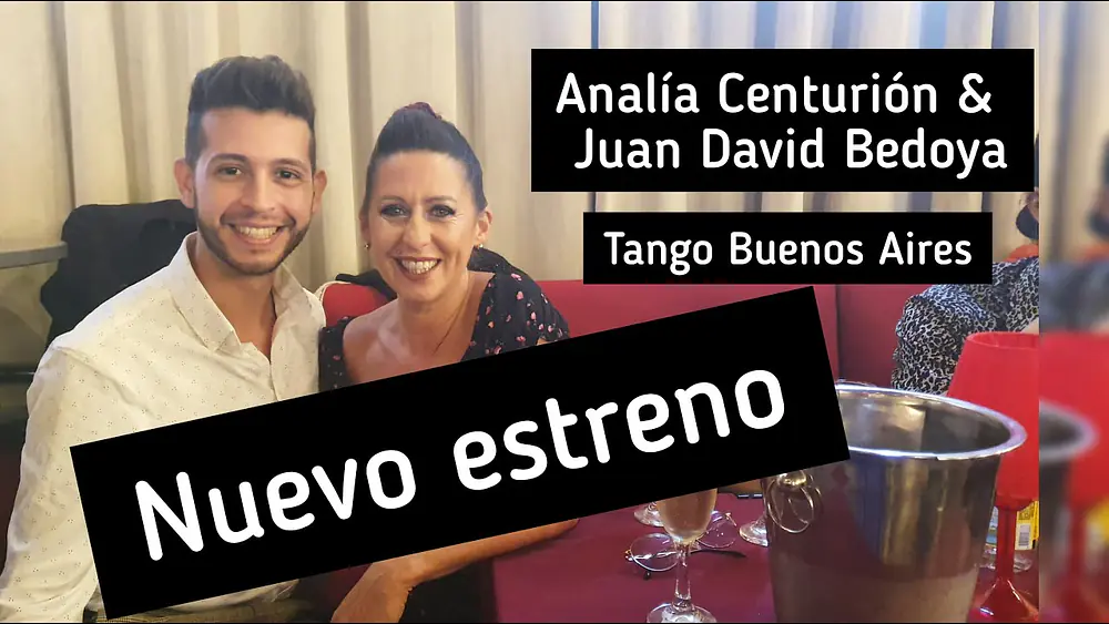 Video thumbnail for Analía Centurión y Juan David Bedoya- Champagne Milonga - El beso Buenos Aires -  #tangosalon