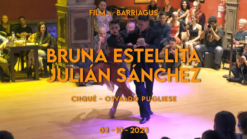 Video thumbnail for BRUNA ESTELLITA & JULIÁN SÁNCHEZ - CHIQUÉ - MUY LUNES MILONGA