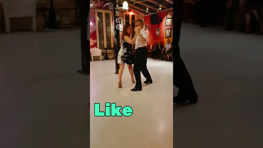 Video thumbnail of 241 TANGO ARGENTINO Barcelona #enrosque #sacada #gancho #giro #clasesdetango