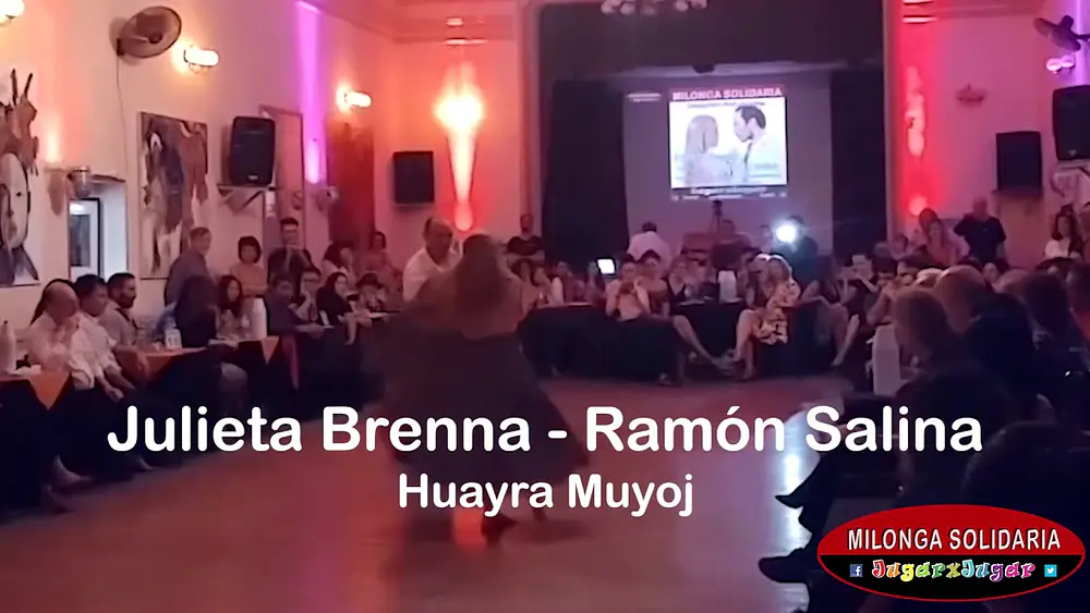 Video thumbnail for Julieta Brenna y Ramón Salina. Milonga Solidaria JugarxJugar.